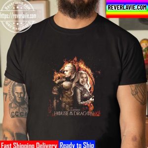 House Of The Dragon Poster With Henry Cavill And Elizabeth Olsen Unisex T-Shirt