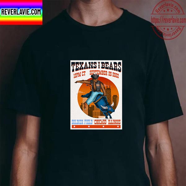 Houston Texans vs Chicago Bears In NFL Unisex T-Shirt Houston Texans vs Chicago Bears In NFL Unisex T-Shirt