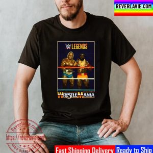 Hulk Hogan And Mr T WWE Legends WrestleMania I Unisex T-Shirt