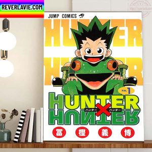 Hunter X Hunter New Volume 37 By Yoshihiro Togashi Home Decor Poster Canvas