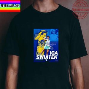 Iga Swiatek First World No 1 To Reach Semifinals US Open Unisex T-Shirt