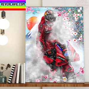 Jack Miller Rising In The Land Of The Rising Sun In Japanese GP Home Decor Poster Canvas