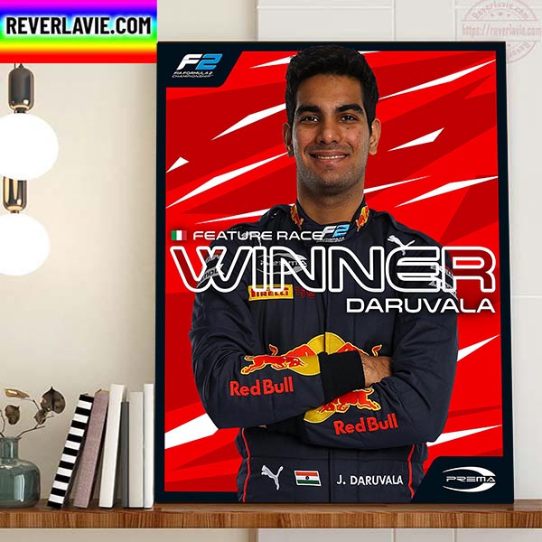 Jehan Daruvala Wins In Monza F2 Italian GP Home Decor Poster Canvas Jehan Daruvala Wins In Monza F2 Italian GP Home Decor Poster Canvas
