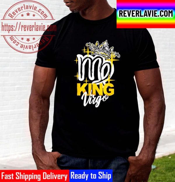 King Virgo Zodiac Horoscope Unisex T-Shirt
