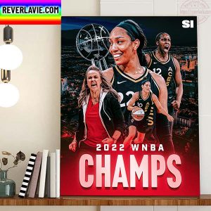 Las Vegas Aces 2022 WNBA Champs Home Decor Poster Canvas