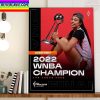 Las Vegas Aces Champs 2022 WNBA Champions x Chelsea Gray Home Decor Poster Canvas