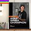 Las Vegas Aces Champs 2022 WNBA Champions x Kiah Stokes Home Decor Poster Canvas
