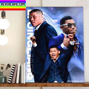 Li Jingliang Showcase His Suit In UFC 279 Home Decor Poster Canvas