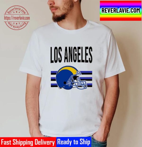 Los Angeles Rams And Helmet Unisex T-Shirt