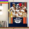 MLB 2023 Spring Training Schedule Home Decor Poster Canvas