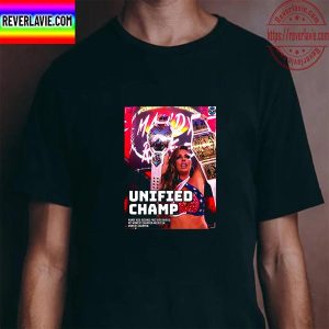 Mandy Rose Is Unified NXT Women’s Champion And NXT UK Women’s Champion Unisex T-Shirt