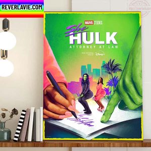 Marvel Studios She Hulk Attorney At Law New Episode Home Decor Poster Canvas