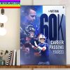 Matt Ryan 60K Career Passing Yards Home Decor Poster Canvas
