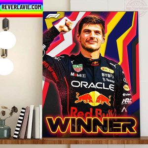 Max Verstappen Wins The F1 Italian GP Home Decor Poster Canvas