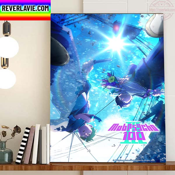 Mob Psycho 100 Season 3 Home Decor Poster Canvas Mob Psycho 100 Season 3 Home Decor Poster Canvas