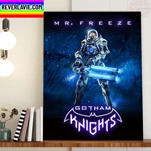 Mr Freeze In The Gotham Knights Home Decor Poster Canvas