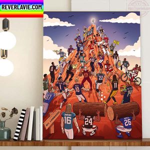 NFL Kickoff The Race To The Top Begins Home Decor Poster Canvas
