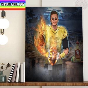 NFT Of Tom Brady In Tampa Bay Buccaneers Home Decor Poster Canvas