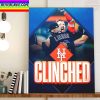 New York Mets Have Clinched MLB Postseason 2022 Home Decor Poster Canvas