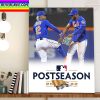 New York Mets Have Clinched MLB 2022 Postseason Home Decor Poster Canvas