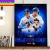 New York Yankees Are MLB Postseason 2022 Clinched Home Decor Poster Canvas