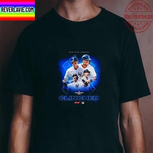 New York Yankees Clinched 2022 MLB Postseason Unisex T-Shirt