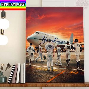 New York Yankees Have Booked Ticket To The ALDS Home Decor Poster Canvas
