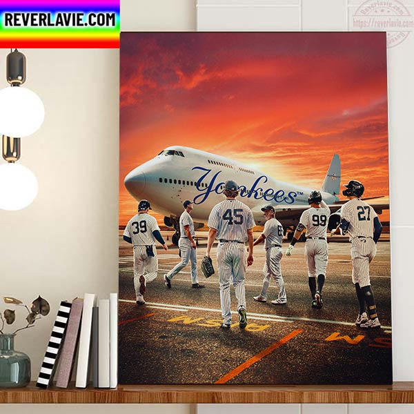 New York Yankees Have Booked Ticket To The ALDS Home Decor Poster Canvas New York Yankees Have Booked Ticket To The ALDS Home Decor Poster Canvas