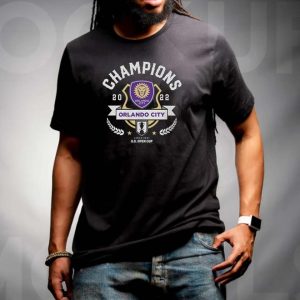 Orlando City Lamar Hunt US Open Cup Champions 2022 Unisex T-shirt
