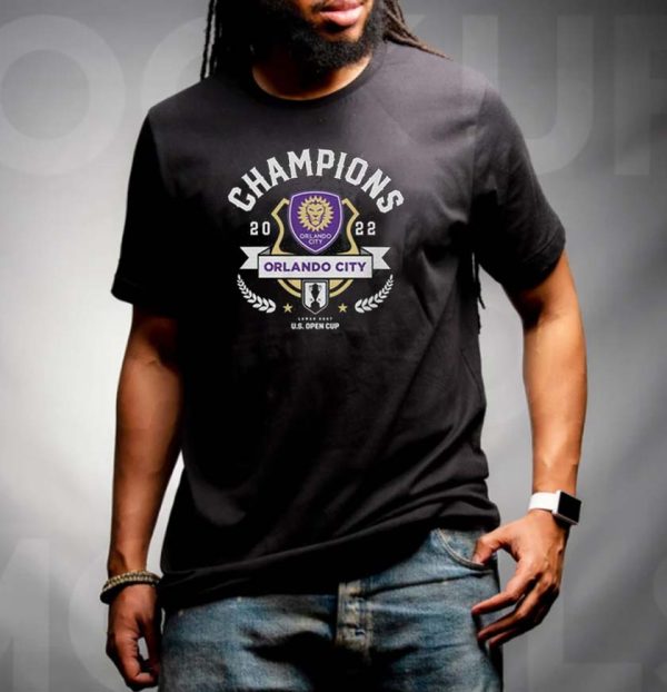 Orlando City Lamar Hunt US Open Cup Champions 2022 Unisex T-shirt