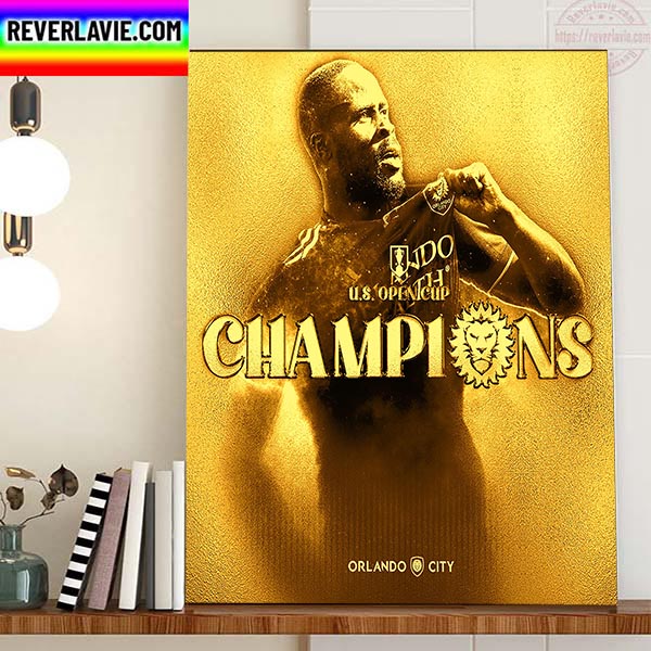 Orlando City SC US Open Cup Champions Home Decor Poster Canvas Orlando City SC US Open Cup Champions Home Decor Poster Canvas
