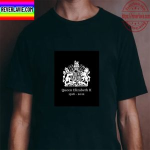 RIP 1926 2022 Her Majesty Queen Elizabeth II Unisex T-Shirt
