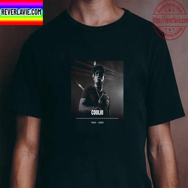 RIP Coolio 1963 2022 Thank You For The Memories Unisex T-Shirt RIP Coolio 1963 2022 Thank You For The Memories Unisex T-Shirt