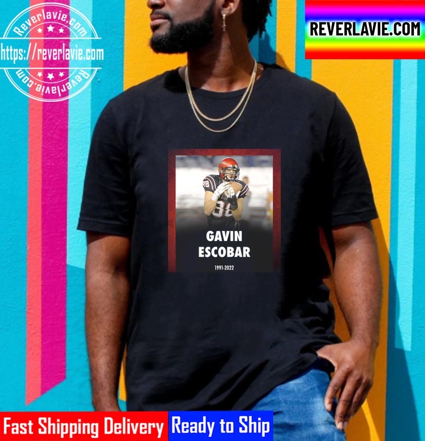 RIP Gavin Escobar 1991 2022 Thank You For Everything Unisex T-Shirt RIP Gavin Escobar 1991 2022 Thank You For Everything Unisex T-Shirt
