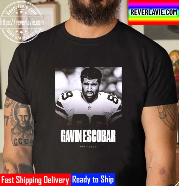 RIP Gavin Escobar 1991 2022 Thank You For The Memories Unisex T-Shirt