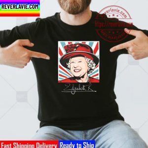 RIP Queen Elizabeth II 1926 2022 Queen Of England Vintage Signature Unisex T-Shirt