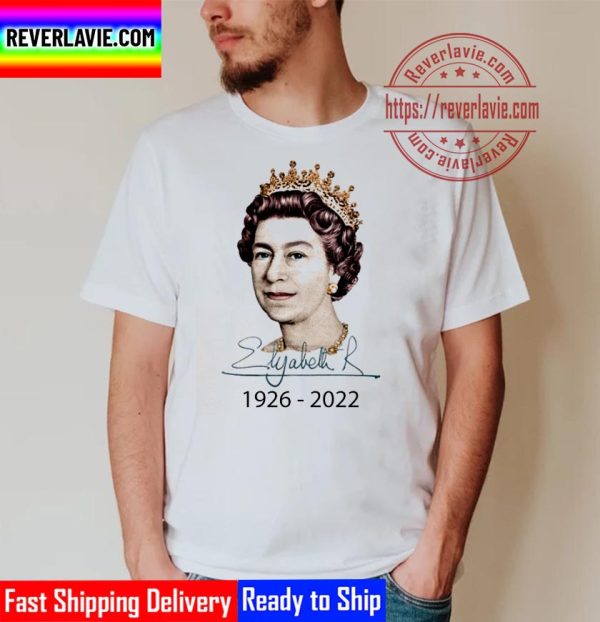 RIP Queen Elizabeth II Queen Of England Signature Thank You 1926 2022 Unisex T-Shirt