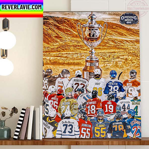 Road To Robertson Cup 2022 2023 Opening Week Home Decor Poster Canvas Road To Robertson Cup 2022 2023 Opening Week Home Decor Poster Canvas