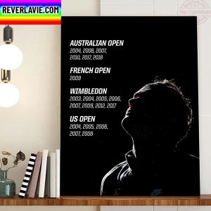 Roger Federer Retirement And His Legend Career Home Decor Poster Canvas