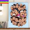 Roger Federer Retirement Thank You For The Everything Home Decor Poster Canvas