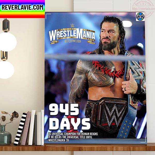 Roman Reigns Walks Into Wrestlemania 39 As Universal Champion Home Decor Poster Canvas Roman Reigns Walks Into Wrestlemania 39 As Universal Champion Home Decor Poster Canvas