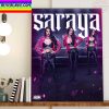 Saraya On AEW Dynamite On TBS Network Home Decor Poster Canvas