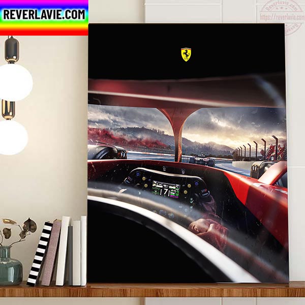 Scuderia Ferrari F1 Poster Home Decor Poster Canvas Scuderia Ferrari F1 Poster Home Decor Poster Canvas
