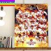 St Louis Cardinals Are The 2022 NL Central Division Champions Home Decor Poster Canvas
