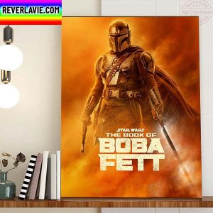 Star Wars The Book Of Boba Fett Home Decor Poster Canvas