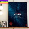 Stranger Things 4 Emmy Award Winner Outstanding Sound Editing Home Decor Poster Canvas