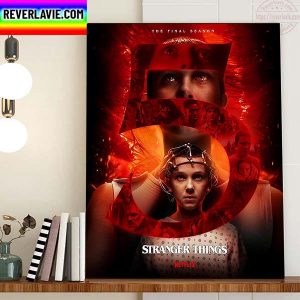 Stranger Things 5 2024 The Final Season Home Decor Poster Canvas