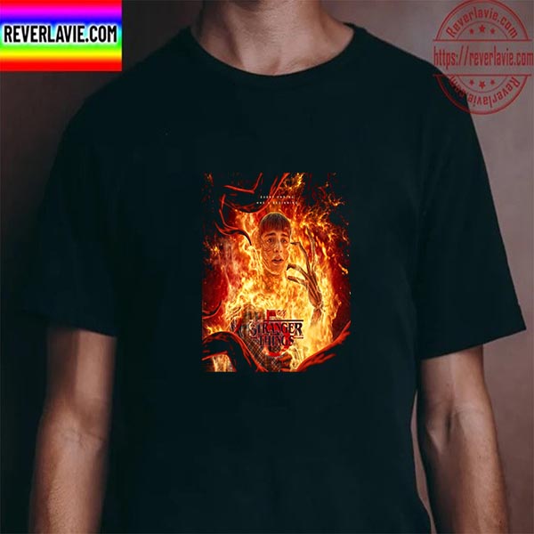 Stranger Things 5 Every Ending Has A Beginning Unisex T-Shirt Stranger Things 5 Every Ending Has A Beginning Unisex T-Shirt