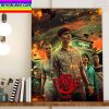 Max Verstappen F1 Oracle Red Bull Racing Italian GP Winner Home Decor Poster Canvas