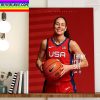 2022 WNBA MVP Is A’ja Wilson Las Vegas Aces Home Decor Poster Canvas